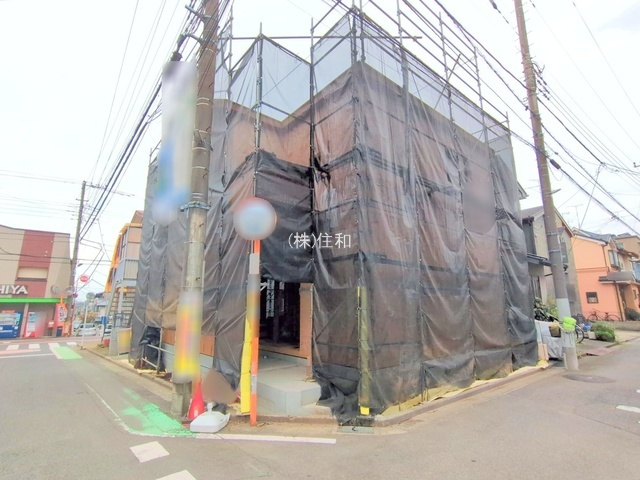 【新築分譲住宅】ふじみ野市富士見台の前面道路含む現地写真