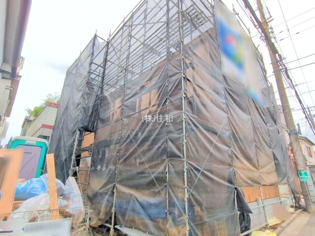 【新築分譲住宅】ふじみ野市富士見台の前面道路含む現地写真