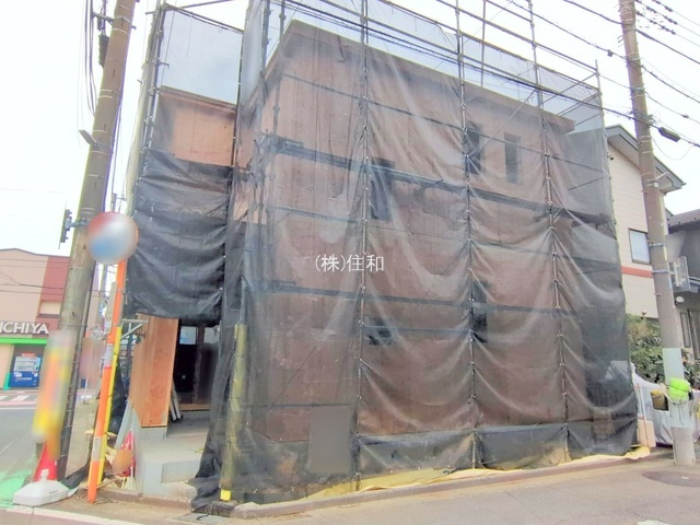 【新築分譲住宅】ふじみ野市富士見台の前面道路含む現地写真