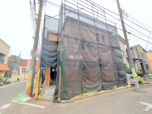 【新築分譲住宅】ふじみ野市富士見台の前面道路含む現地写真