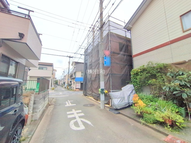 【新築分譲住宅】ふじみ野市富士見台の前面道路含む現地写真