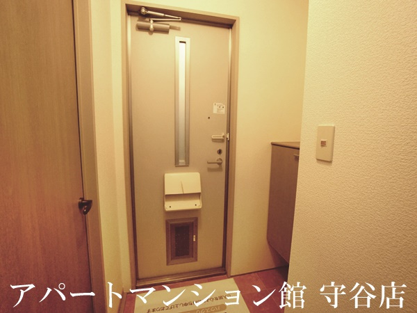 メゾン森Ⅶの玄関