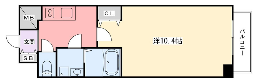 インタービレッジ土山二番館の間取り