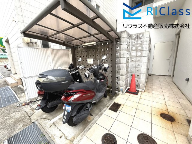 グルーブ兵庫グランアリーナの駐輪場