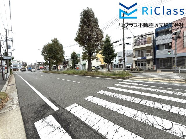 グルーブ兵庫グランアリーナの周辺|マンション前の道路です