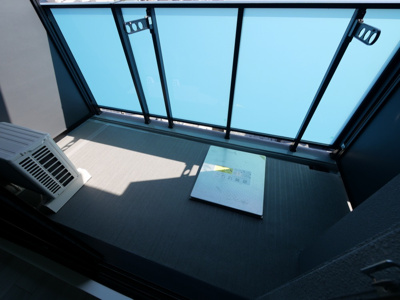 【バルコニー】 | S-RESIDENCE大和田aline | 外からの目が気にならないバルコニーで洗濯物が干せます