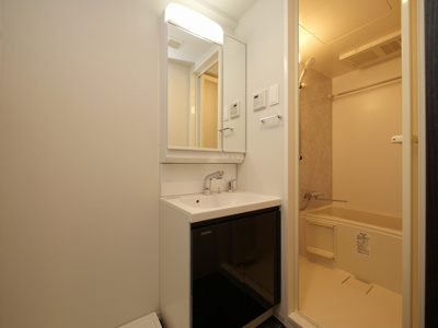 【洗面所】 | S-RESIDENCE大和田aline | 脱衣スペースもあります