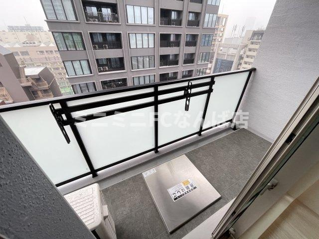 アーバネックス天満橋サウスのバルコニー