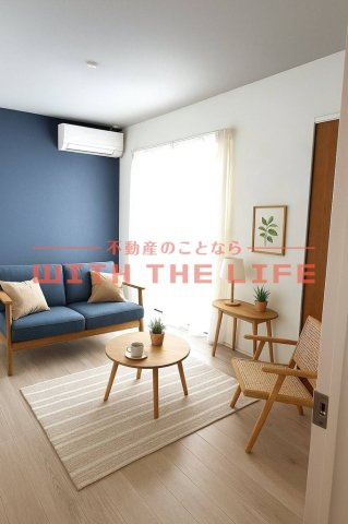 BRAVEBASE HAL（ブレイブベースハル）【キャンペーン対象物件】の居間・リビング|居間です