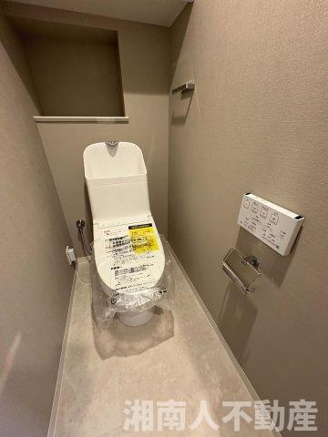 藤和シティホームズ鎌倉大船のトイレ|シンプルで使いやすいトイレです