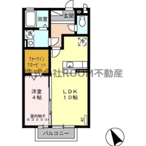 ハッピネスTAKAOの間取り