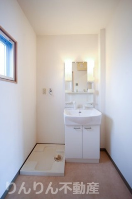 【独立洗面台】 | クレスト新浜B | 独立洗面台です