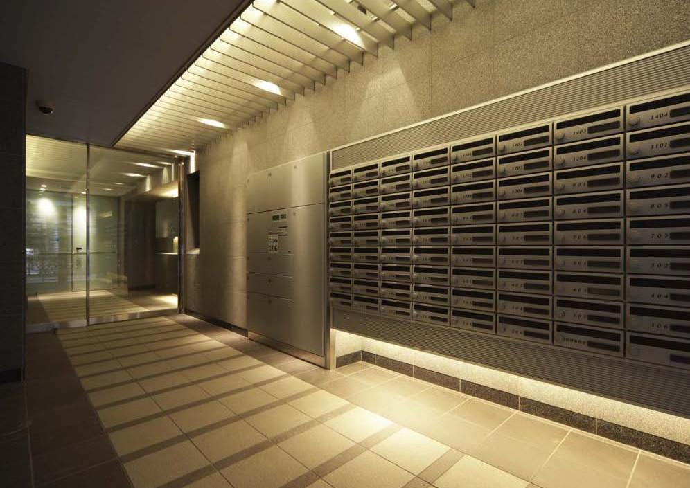 プラウドフラット浅草駒形のロビー