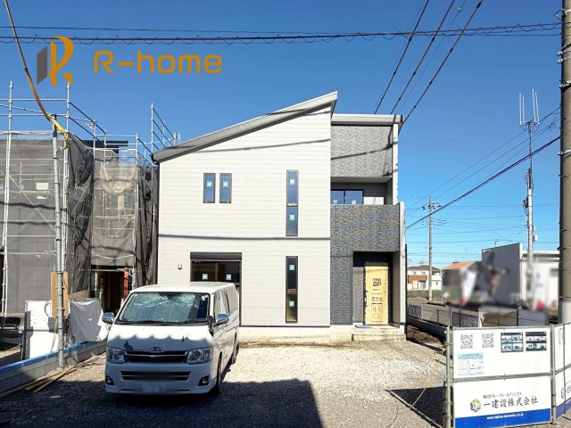 古河市下辺見第6　新築戸建て　3号棟の外観|ご予約を頂ければ、『平日』はもちろん『早朝』や『夜間』もご見学可能です♪お気軽にお申し付けください♪