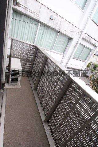 ヴェルデ　カーサのバルコニー|広々としたバルコニーです