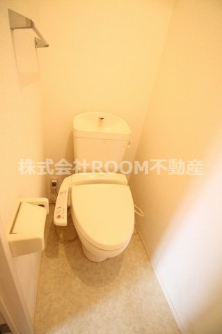 ハッピネスTAKAOのトイレ|清潔感のあるトイレです