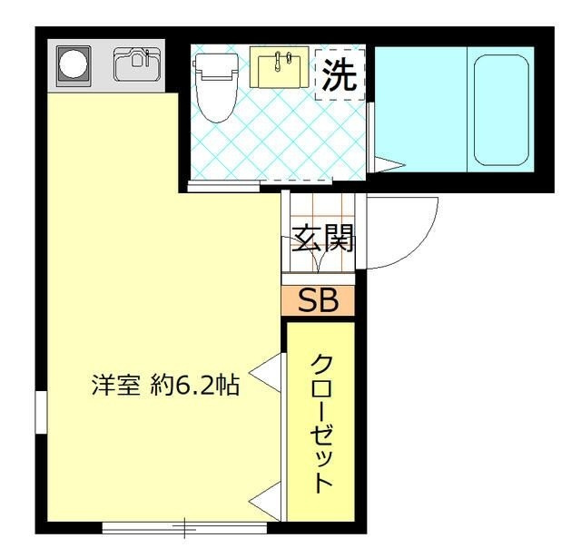 ＦＥＲＩＯ四ツ木の間取り|間取りです。