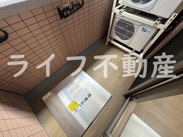 プレジオ長田のバルコニー|落ち着いた時間を過ごせるバルコニーです