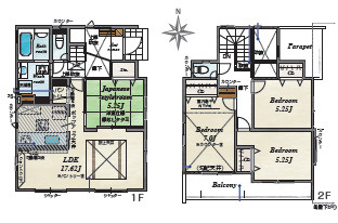 小田原市国府津　新築戸建　全4棟2号棟
