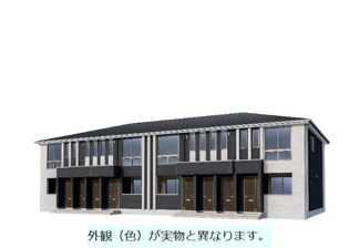 【外観】 | 仮）つくば市高見原新築アパート | 完成予想図