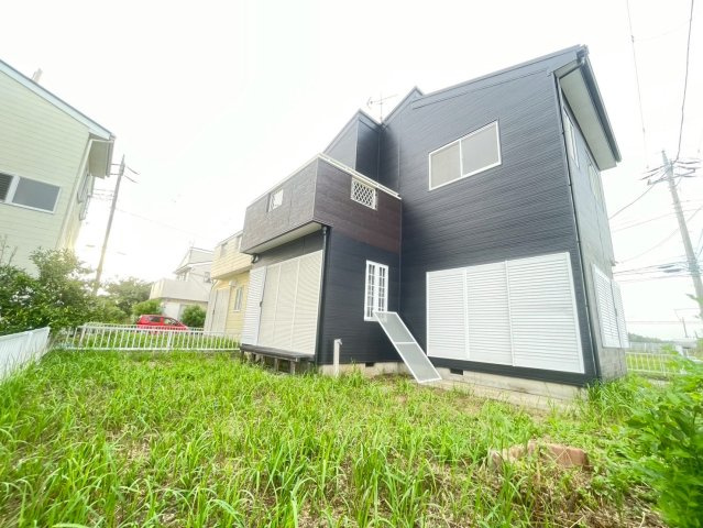 茂原市中古物件の庭