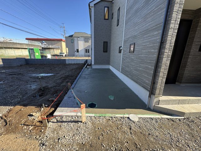 松戸市古ケ崎新築戸建【北部小学校：6分】の駐車場|B号棟駐車スペース