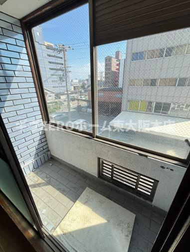 メゾンシャンスのバルコニー