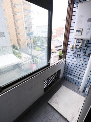 メゾンシャンスのバルコニー