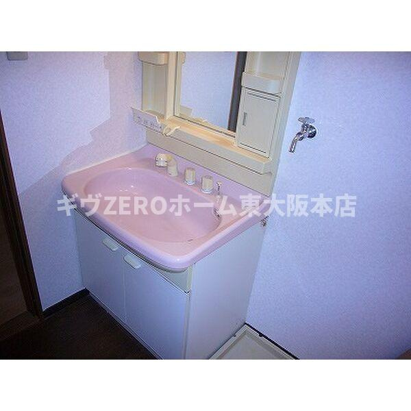 メゾンシャンスの洗面所