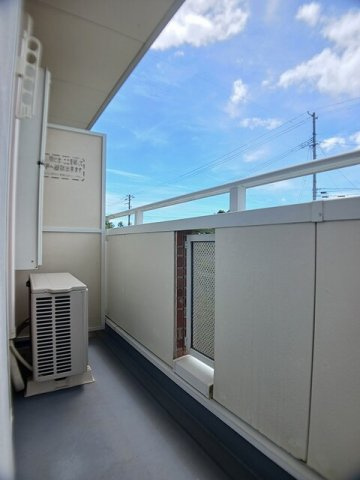 パーク　ビサイド中岡のバルコニー