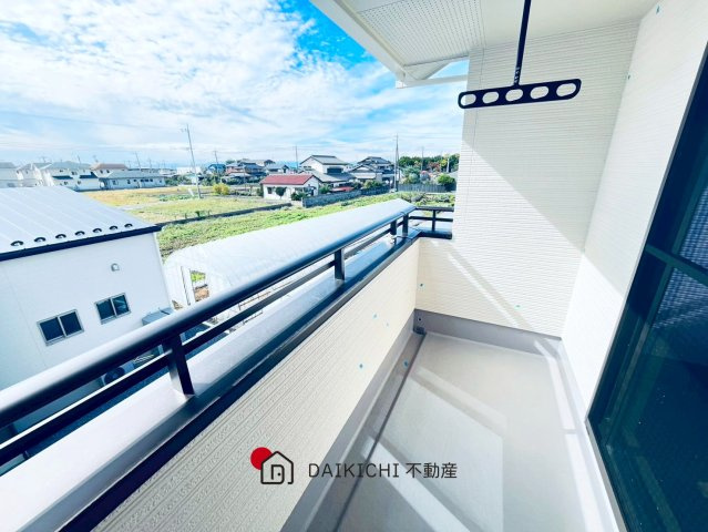 【バルコニー】 | 加須市下高柳第11期　ワイウッドコート　新築戸建　全12棟　3号棟
