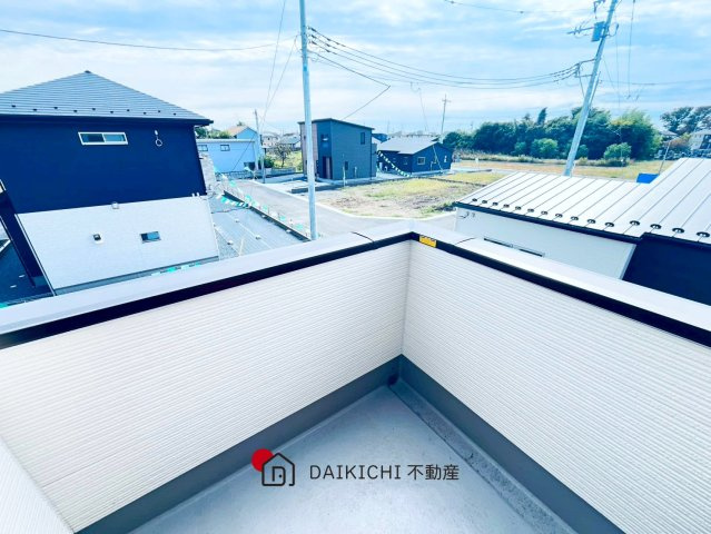 【バルコニー】 | 加須市下高柳第11期　ワイウッドコート　新築戸建　全12棟　3号棟