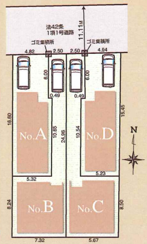 世田谷区上祖師谷1丁目　新築戸建　残3棟の区画図|区画図

ご内見希望・資料請求などお気軽にお問い合わせ下さい！
03-5990-5201