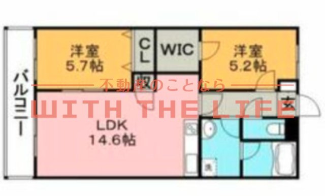 Lino（リノ）24【キャッシュバック対象】の間取り