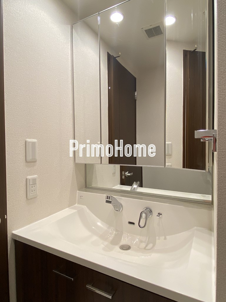 グレースレジデンス東京の洗面所