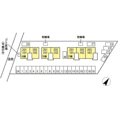 【区画図】 | サンライズ富士 C棟