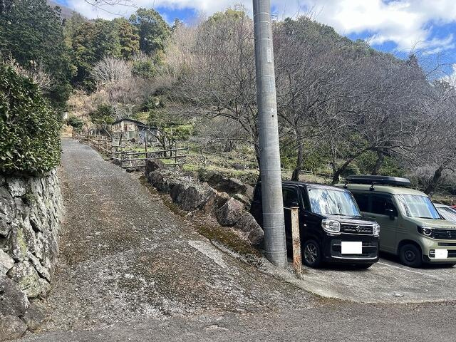 湯河原町　吉浜の前面道路含む現地写真