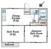 ２ＤＫのお部屋です♪