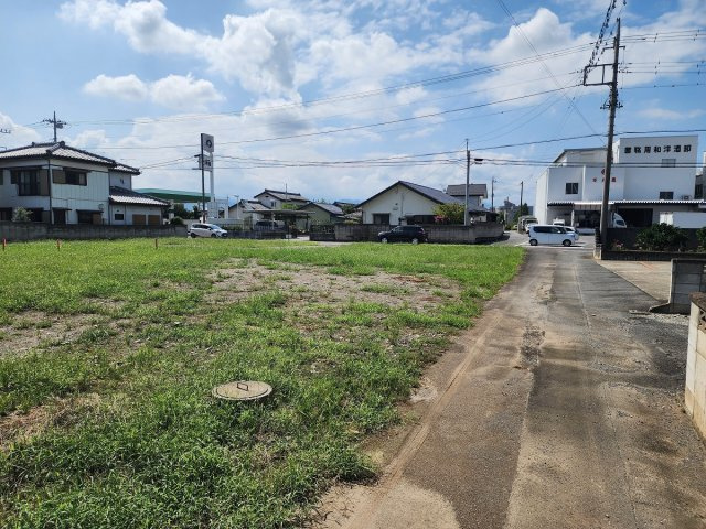 高崎市山名町売土地 3区画の前面道路含む現地写真