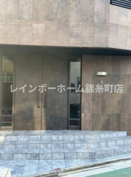 ルクシェール青砥のエントランス