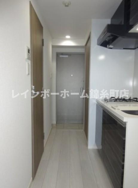 ルクシェール青砥の玄関