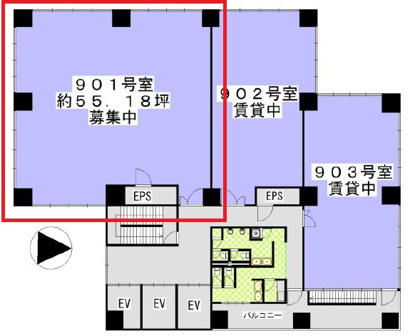 【間取り】 |  淀川６番館