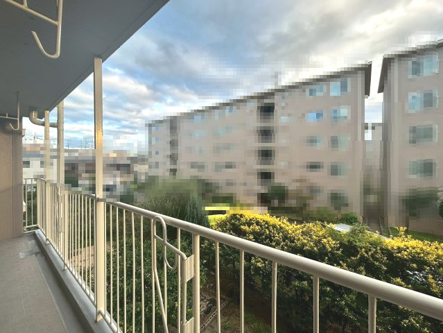 メゾン神足２号棟の展望|バルコニーからの眺望です。