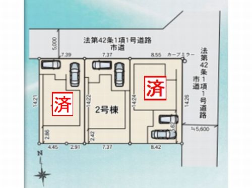 【間取り】 | 【仲介手数料０円】厚木市上落合第1期　新築一戸建て　全3棟 | 1号棟　厚木市上落合第1期　新築一戸建て　全3棟