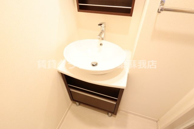 リブリ・ル・シャドールの洗面所|使いやすい洗面所です