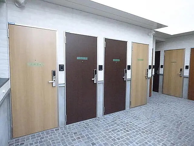 ノイエ桜台のエントランス