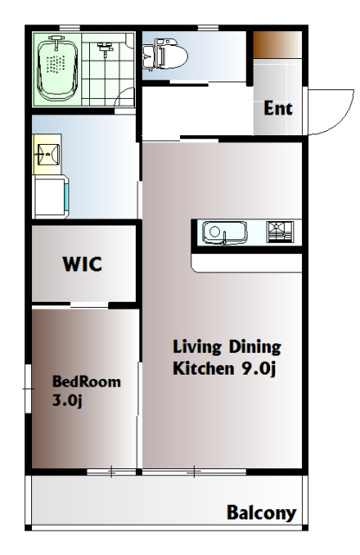 【間取り】 | IBIZA津島南