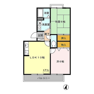 【間取り】 | プリムヴェール　壱番館
