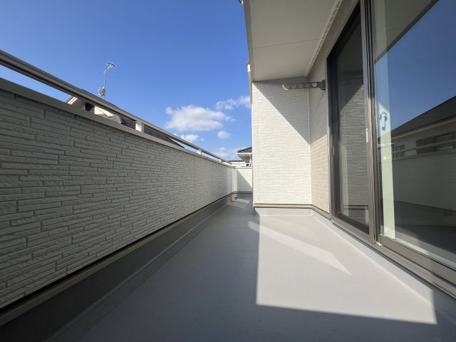 【バルコニー】 | 深谷市宿根　　新築戸建　　全５区画　2号棟