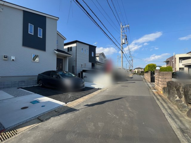 【前面道路含む現地写真】 | 深谷市宿根　　新築戸建　　全５区画　2号棟